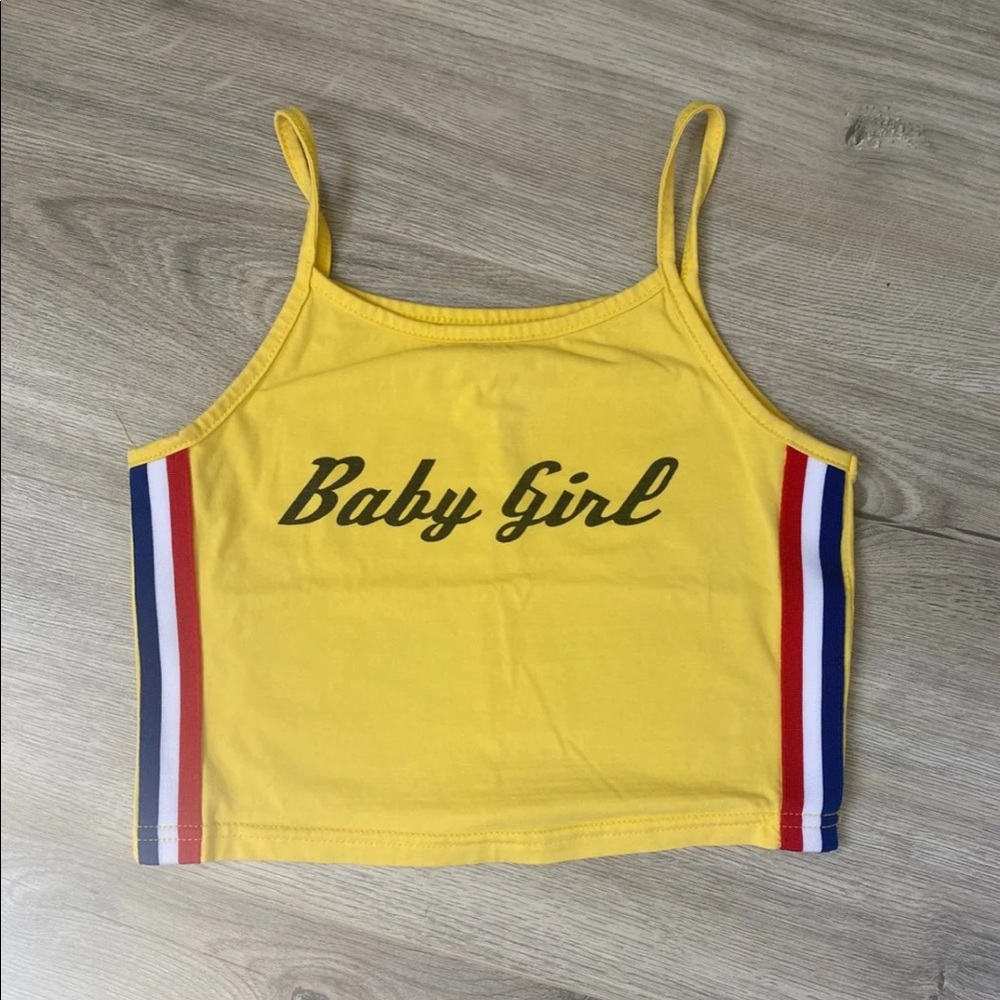 Baby Girl Cropped Tank